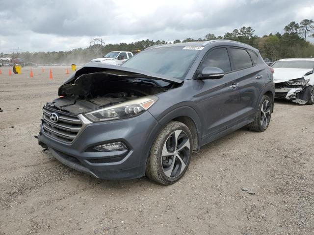 KM8J33A26GU215684 - 2016 HYUNDAI TUCSON LIMITED GRAY photo 1