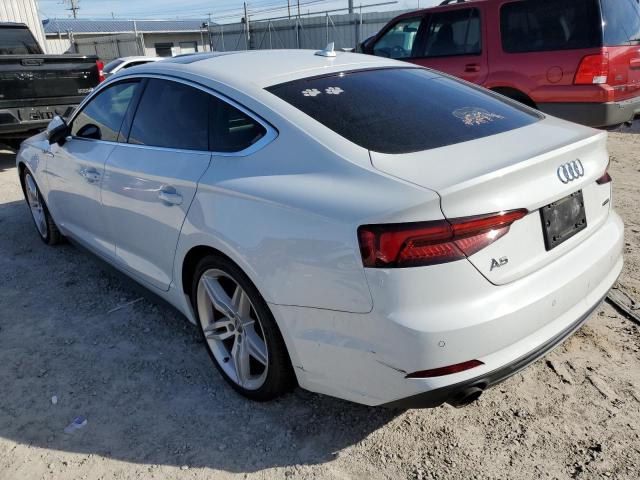 WAUENCF51KA006587 - 2019 AUDI A5 PREMIUM PLUS S-LINE WHITE photo 2