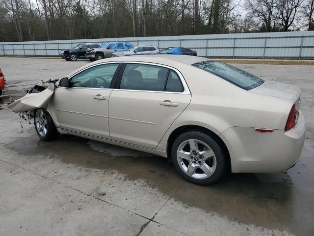 1G1ZH57B29F169704 - 2009 CHEVROLET MALIBU 1LT GOLD photo 2