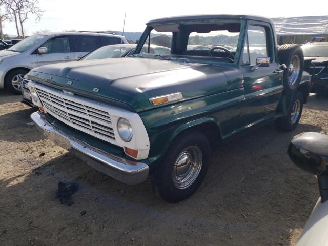 F10ARE76392 - 1969 FORD F-100 GREEN photo 1