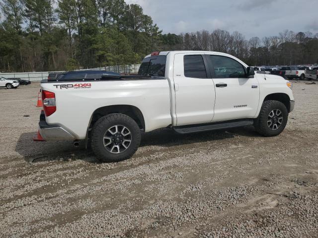 5TFUW5F10FX485625 - 2015 TOYOTA TUNDRA DOUBLE CAB SR/SR5 WHITE photo 3