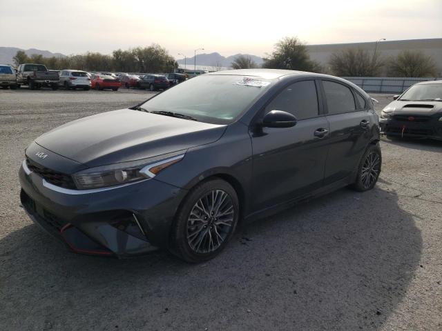 3KPF54AD4NE452648 - 2022 KIA FORTE GT LINE GRAY photo 1