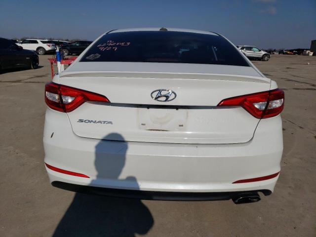 5NPE24AF4HH453031 - 2017 HYUNDAI SONATA SE WHITE photo 6