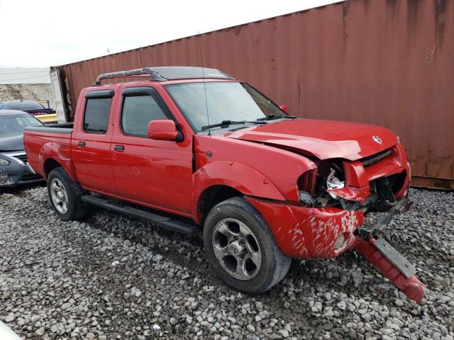 1N6ED27T14C445709 - 2004 NISSAN FRONTIER CREW CAB XE V6 RED photo 4