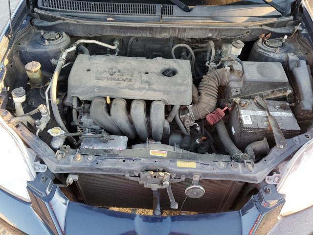 2T1KR32EX6C564472 - 2006 TOYOTA COROLLA MA XR BLUE photo 12