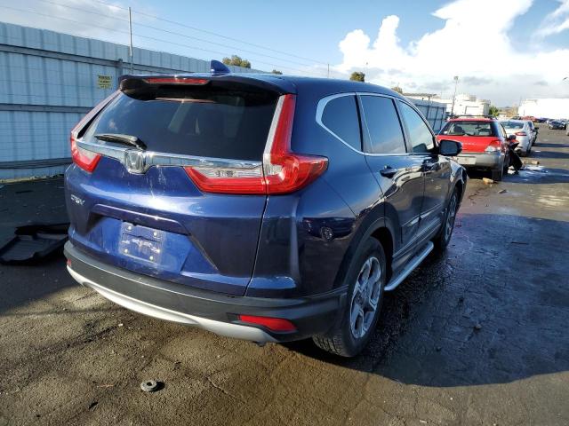 7FARW1H54HE029806 - 2017 HONDA CR-V EX BLUE photo 3