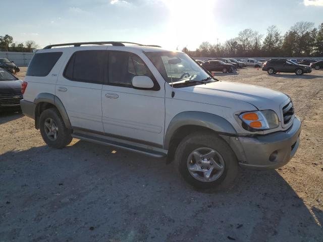 5TDZT34A74S229345 - 2004 TOYOTA SEQUOIA SR5 WHITE photo 4