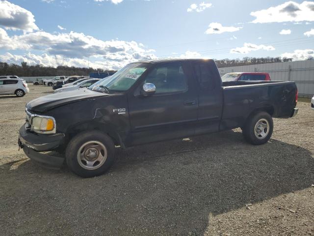 1FTRX17W52NB31028 - 2002 FORD F150 BLACK photo 1