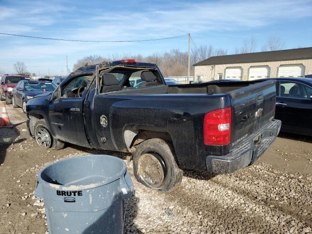 1GCEC14C97Z564999 - 2007 CHEVROLET SILVERADO C1500 BLACK photo 2