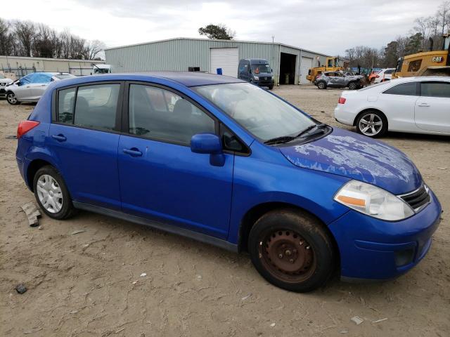 3N1BC1CPXBL433915 - 2011 NISSAN VERSA S BLUE photo 4