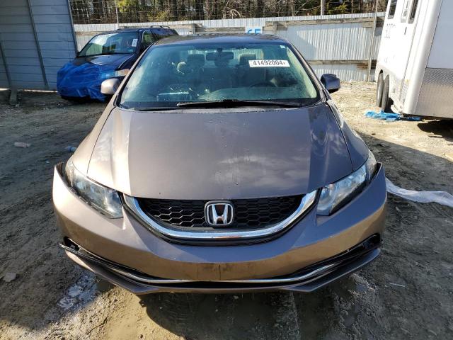 2HGFB2F51DH558493 - 2013 HONDA CIVIC LX BROWN photo 5