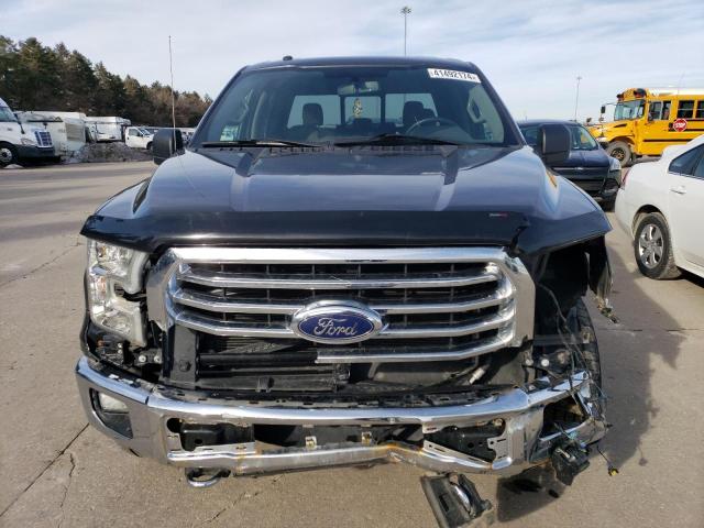1FTEW1EF7GKF77422 - 2016 FORD F150 SUPERCREW GRAY photo 5