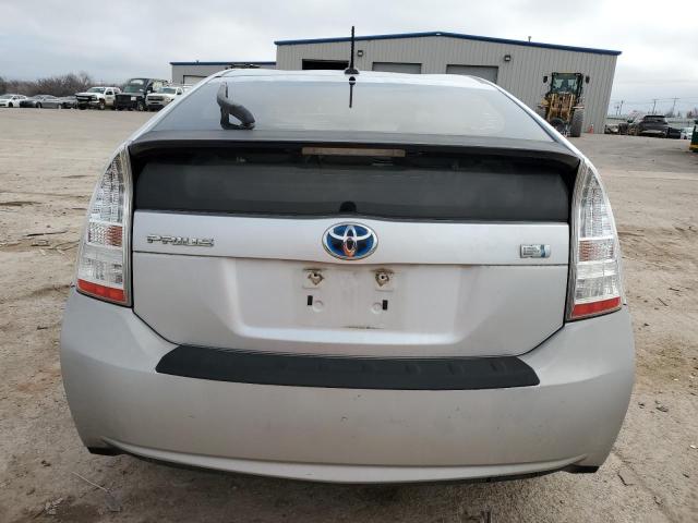 JTDKN3DU4A0053813 - 2010 TOYOTA PRIUS SILVER photo 6