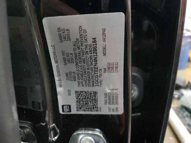 1GCGTEEN4N1286184 - 2022 CHEVROLET COLORADO ZR2 BLACK photo 14