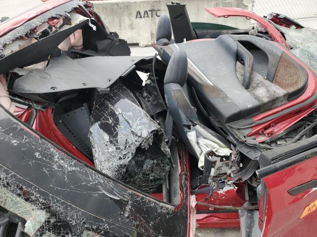 5YJSA1E68NF477387 - 2022 TESLA MODEL S RED photo 12