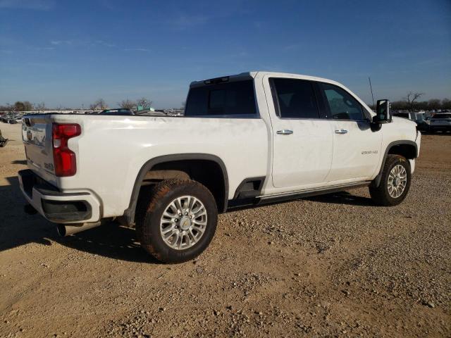 1GC4YREY6NF363162 - 2022 CHEVROLET SILVERADO K2500 HIGH COUNTRY WHITE photo 3