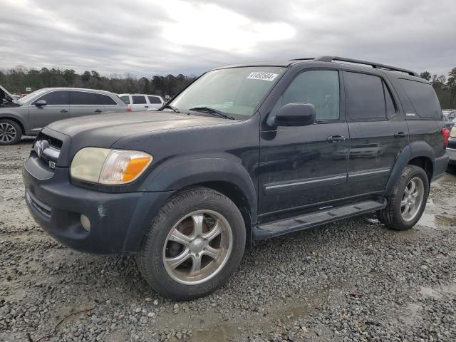 5TDZT38A05S257662 - 2005 TOYOTA SEQUOIA LIMITED BLACK photo 1