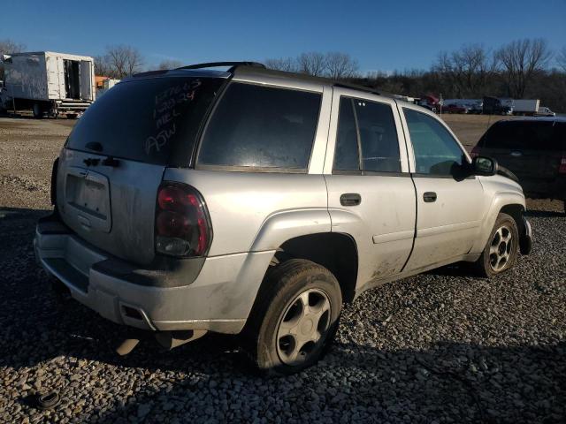 1GNDS13S672191797 - 2007 CHEVROLET TRAILBLAZE LS SILVER photo 3