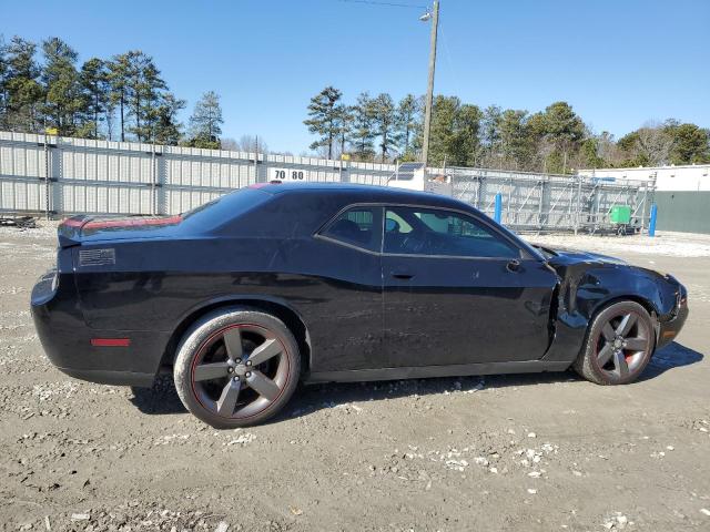 2C3CDYAG5EH122498 - 2014 DODGE CHALLENGER SXT BLACK photo 3