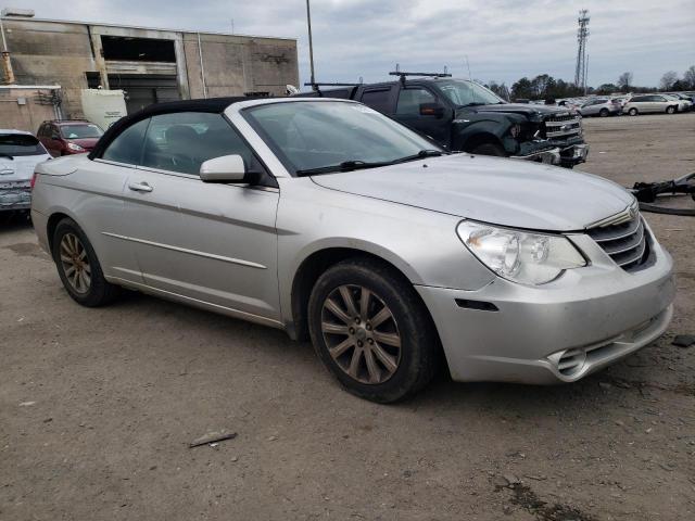 1C3BC5ED7AN177467 - 2010 CHRYSLER SEBRING TOURING SILVER photo 4