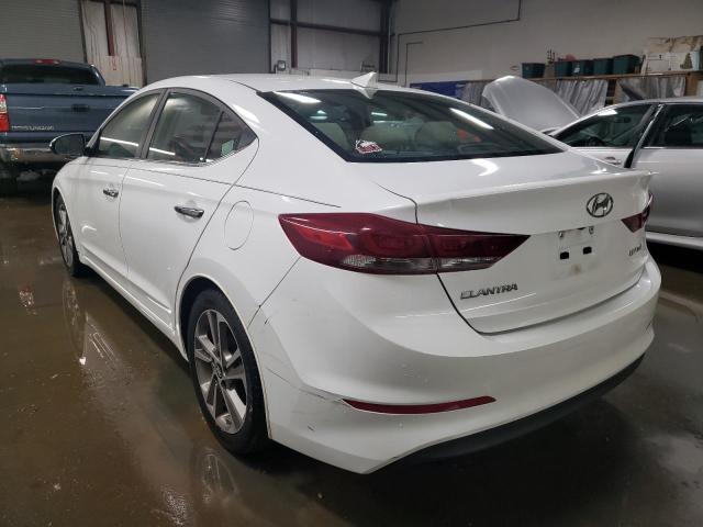 5NPD84LF8HH022487 - 2017 HYUNDAI ELANTRA SE WHITE photo 2