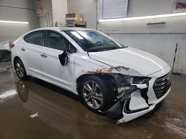 5NPD84LF8HH022487 - 2017 HYUNDAI ELANTRA SE WHITE photo 4