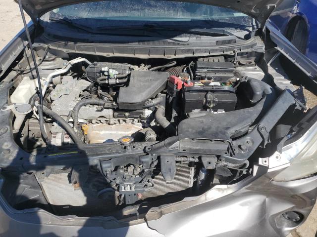 JN8AS5MT0DW037928 - 2013 NISSAN ROGUE S GRAY photo 12