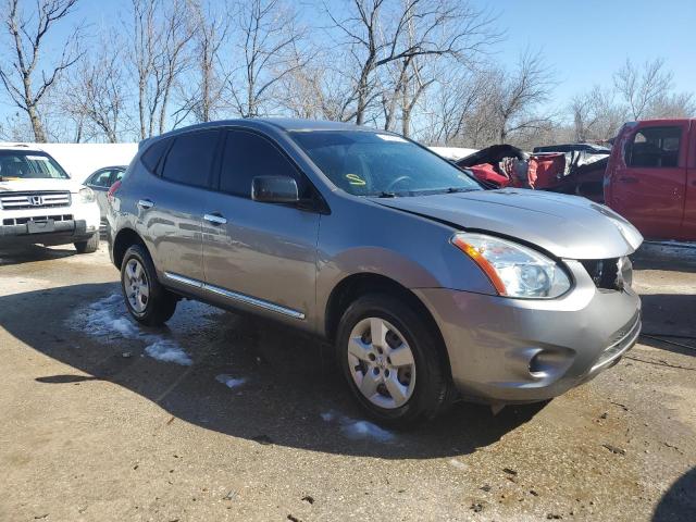 JN8AS5MT0DW037928 - 2013 NISSAN ROGUE S GRAY photo 4