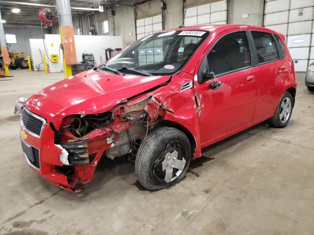 KL1TD66E89B638948 - 2009 CHEVROLET AVEO LS 红色 照片 1