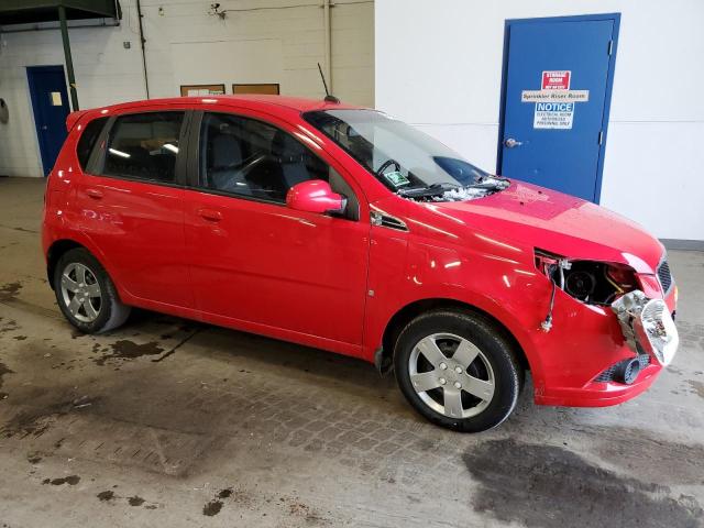KL1TD66E89B638948 - 2009 CHEVROLET AVEO LS 红色 照片 4