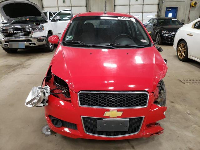 KL1TD66E89B638948 - 2009 CHEVROLET AVEO LS 红色 照片 5