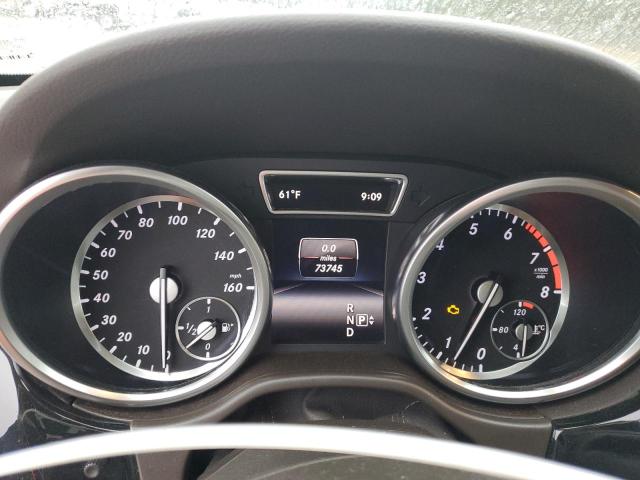 4JGDA5HB8FA550742 - 2015 MERCEDES-BENZ ML 350 4MATIC SILVER photo 9