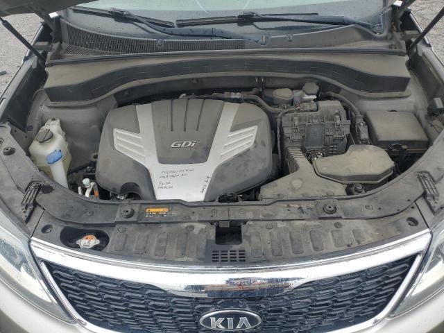 5XYKTDA77FG552763 - 2015 KIA SORENTO LX SILVER photo 11