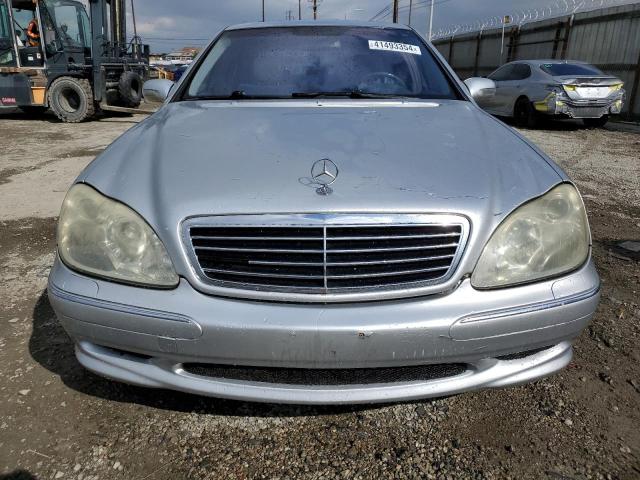 WDBNG75J22A225544 - 2002 MERCEDES-BENZ S 500 SILVER photo 5