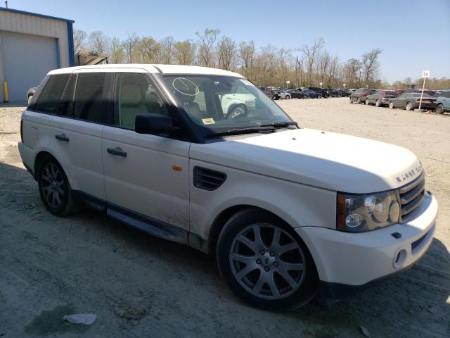 SALSK25408A187538 - 2008 LAND ROVER RANGE ROVE HSE WHITE photo 4
