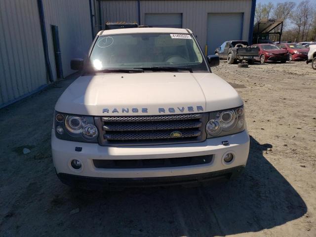 SALSK25408A187538 - 2008 LAND ROVER RANGE ROVE HSE WHITE photo 5
