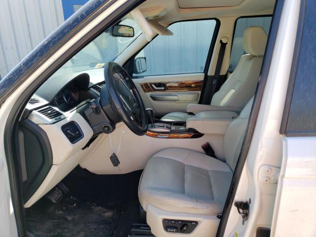 SALSK25408A187538 - 2008 LAND ROVER RANGE ROVE HSE WHITE photo 7