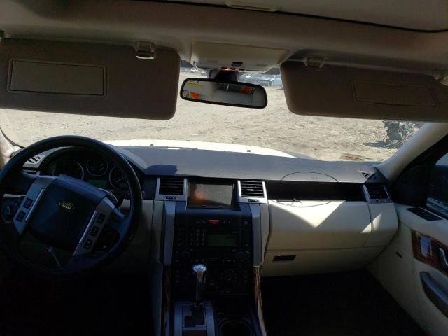 SALSK25408A187538 - 2008 LAND ROVER RANGE ROVE HSE WHITE photo 8