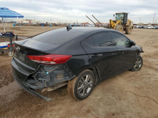 5NPD84LF8JH304022 - 2018 HYUNDAI ELANTRA SEL BLACK photo 3