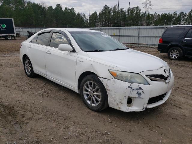 4T1BB3EK0AU120353 - 2010 TOYOTA CAMRY HYBRID WHITE photo 4