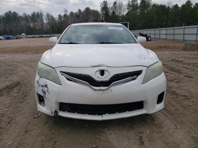 4T1BB3EK0AU120353 - 2010 TOYOTA CAMRY HYBRID WHITE photo 5