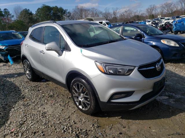 KL4CJ1SB5HB138156 - 2017 BUICK ENCORE SPORT TOURING SILVER photo 4