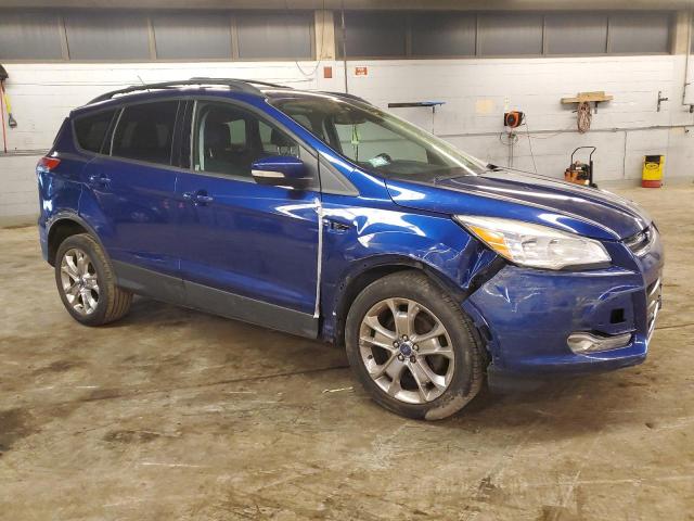 1FMCU0HX6DUA39656 - 2013 FORD ESCAPE SEL BLUE photo 4