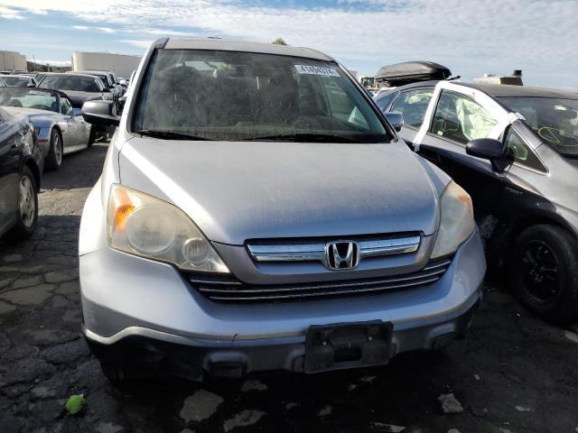 JHLRE38727C075421 - 2007 HONDA CR-V EXL SILVER photo 5