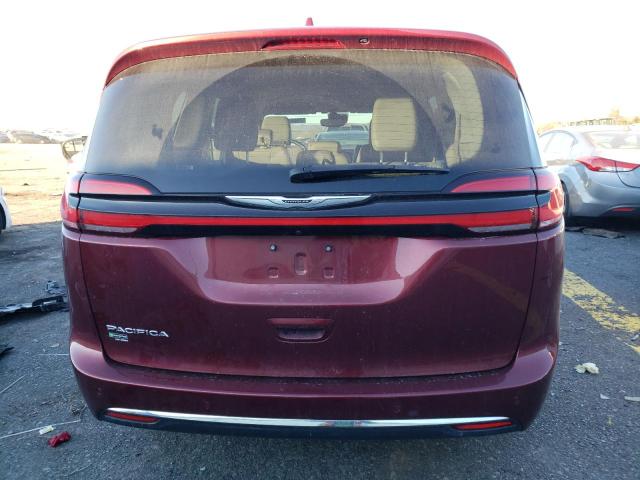 2C4RC1BG8MR598123 - 2021 CHRYSLER PACIFICA TOURING L RED photo 6