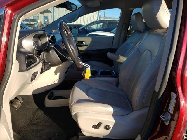 2C4RC1BG8MR598123 - 2021 CHRYSLER PACIFICA TOURING L RED photo 7