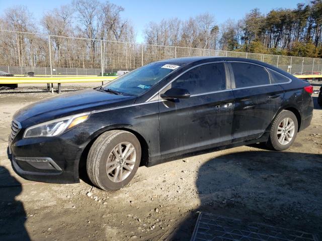 5NPE24AF9FH002609 - 2015 HYUNDAI SONATA SE BLACK photo 1