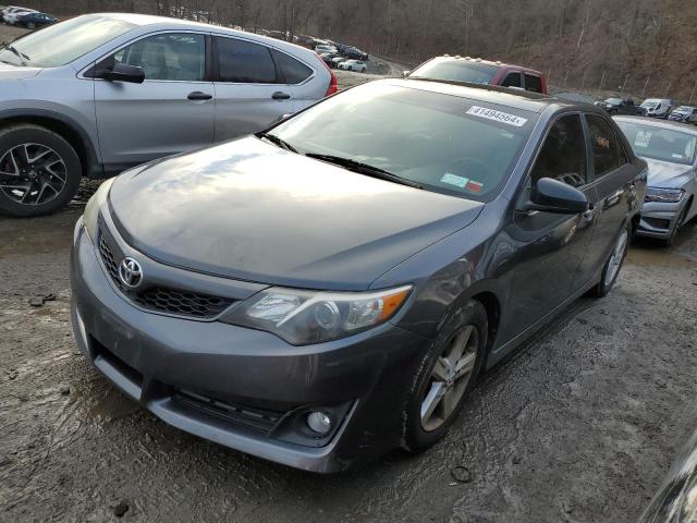 4T1BF1FK7CU076653 - 2012 TOYOTA CAMRY BASE GRAY photo 1