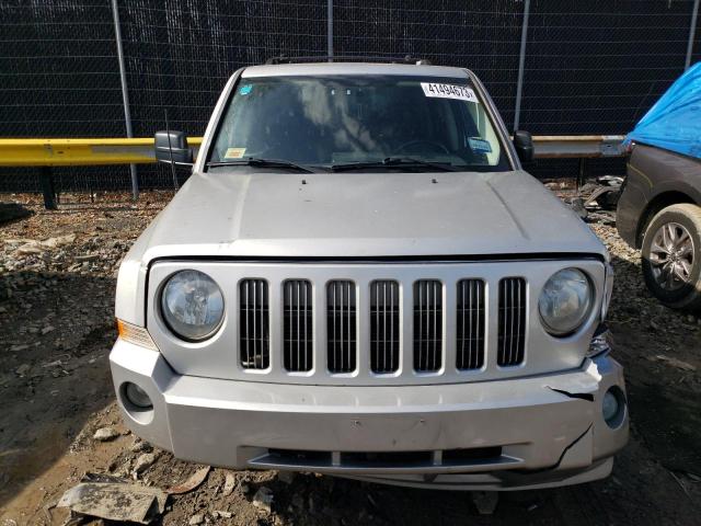 1J8FF48W47D299836 - 2007 JEEP PATRIOT LIMITED SILVER photo 5