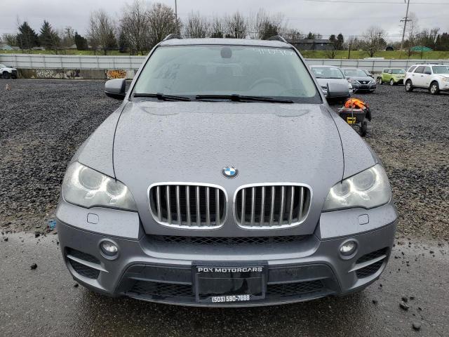 5UXZW0C59D0B91325 - 2013 BMW X5 XDRIVE35D GRAY photo 5